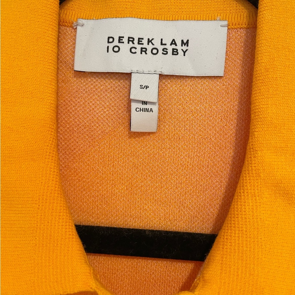Derek Lam 10 Crosby Aurelia Cut-Out Knit Shirtdress - Picture 14 of 16